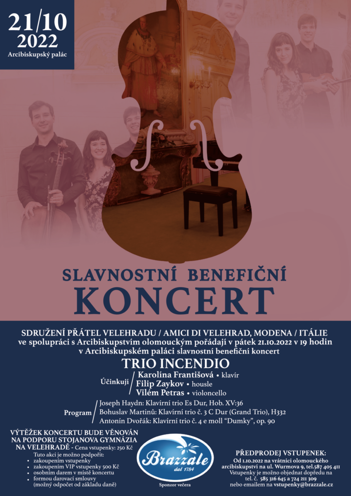 Slavnostní benefiční koncert, Olomouc -Olomouc